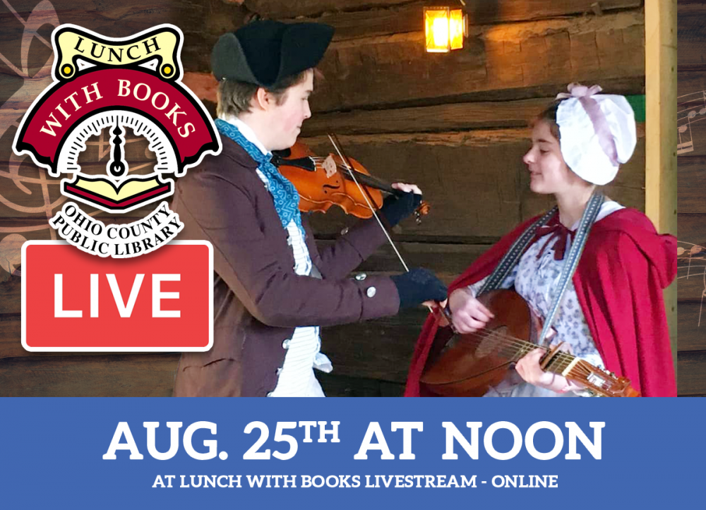LUNCH WITH BOOKS: Faire May - The Music of Colonial America