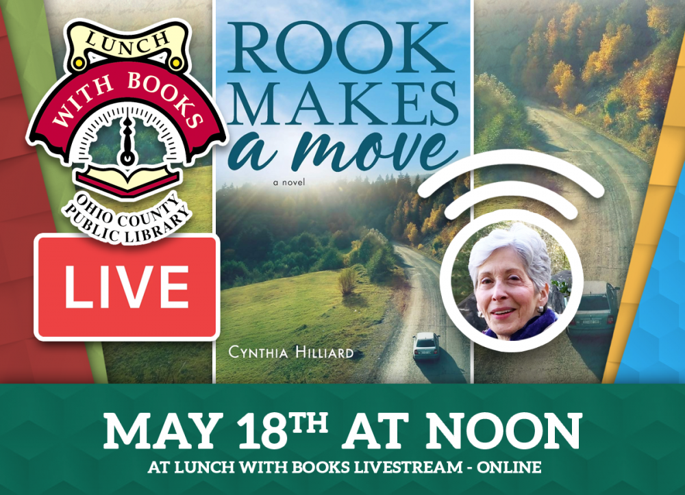 LUNCH WITH BOOKS LIVESTREAM: Rook Makes a Move with Novelist Cynthia Hilliard