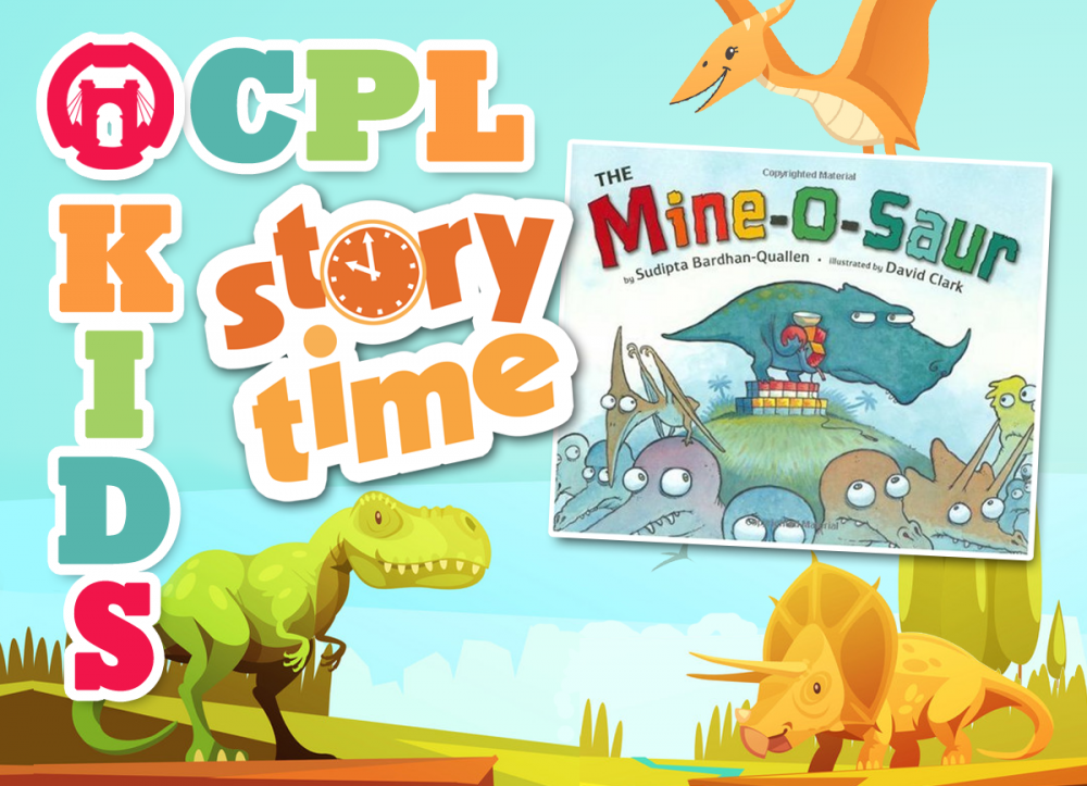 STORY TIME AT THE LIBRARY: The Mine-o-saur