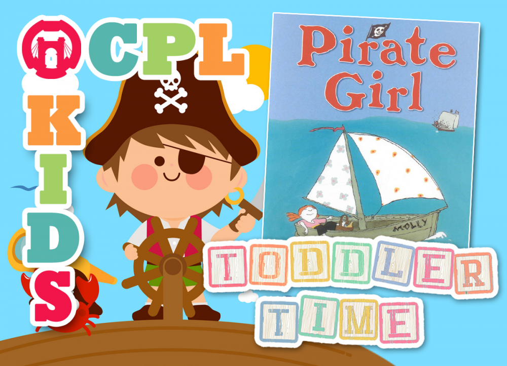 TODDLER TIME AT THE LIBRARY: Pirate Girl