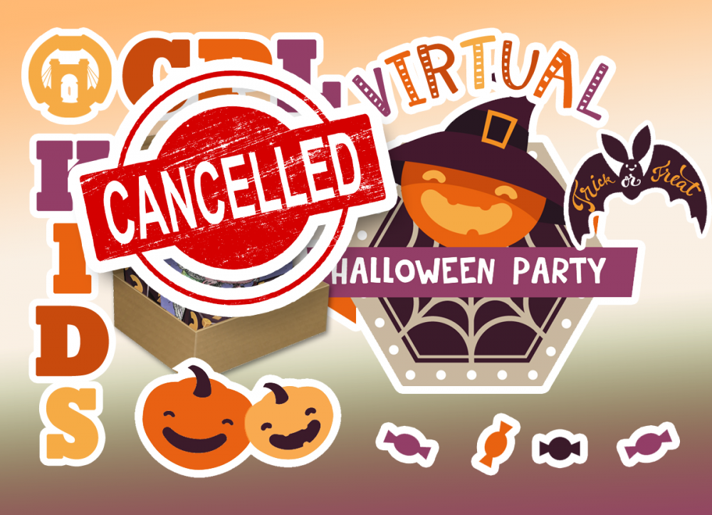 CANCELLED - OCPL KIDS ONLINE: Virtual Halloween Party has been cancelled