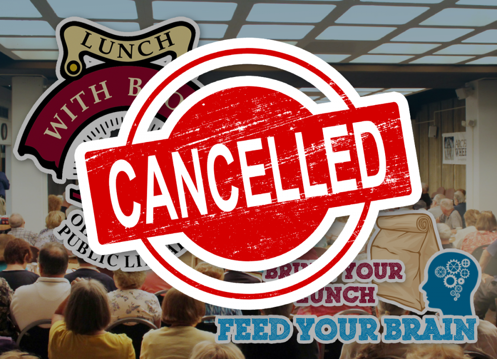 CANCELLED - LUNCH WITH BOOKS: Wheeling Film Society Conversation - 