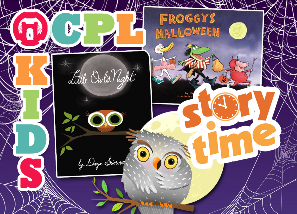 STORY TIME AT THE LIBRARY: Little Owl's Night and Froggy's Halloween