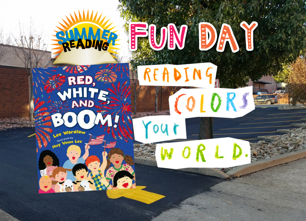 SUMMER READING THURSDAY FUN DAY: Don't be blue!
