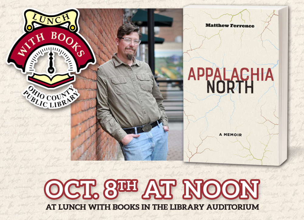 LUNCH WITH BOOKS: Appalachia North: A Memoir