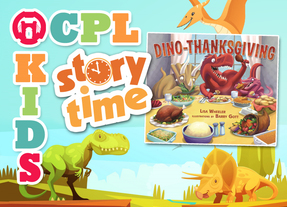 STORY TIME AT THE LIBRARY: Dino-Thanksgiving