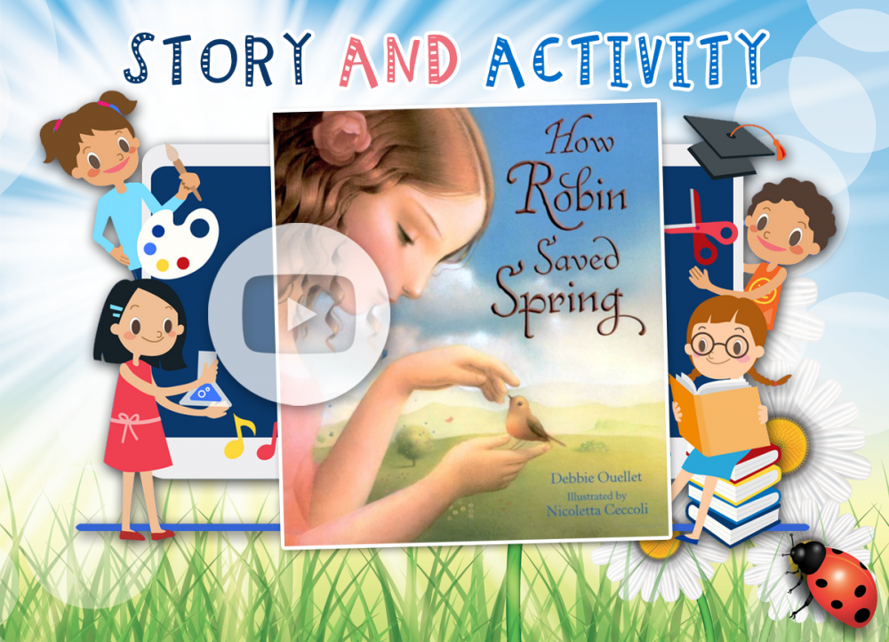 OCPL KIDS ONLINE: Story and Activity - How Robin Saved Spring