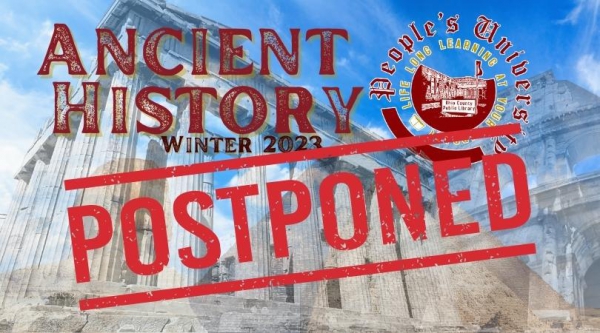 People's University Ancient History Program Postponed