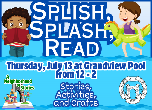 Splish, Splash, Read at Grandview Pool 