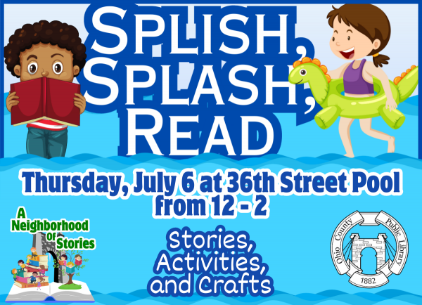 Splish, Splash, Read at 36th St. Pool