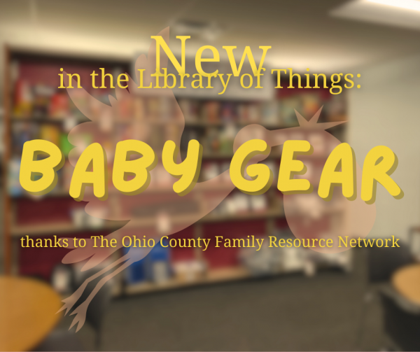 Library of Things Adds Baby Gear Section