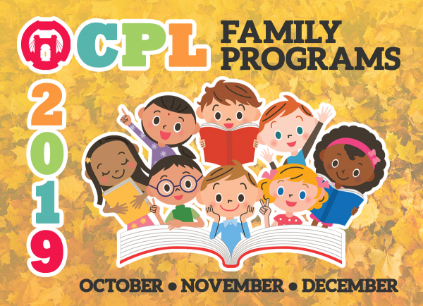 Fall 2019 Family Programs Announced