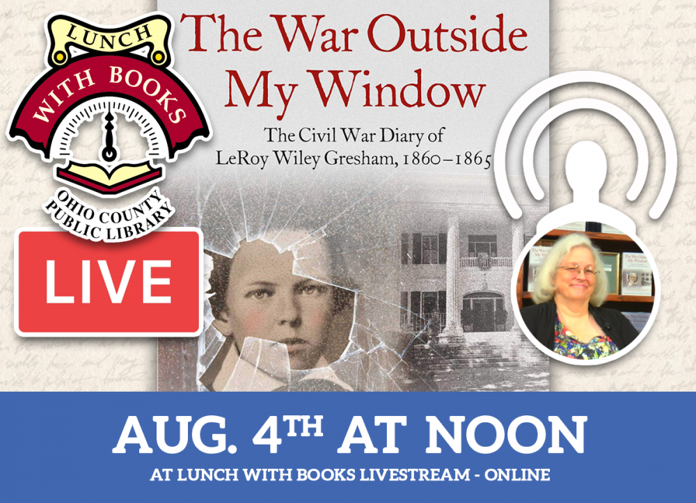 LUNCH WITH BOOKS LIVESTREAM: The War Outside My Window