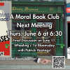 Wheeling Reads Ulysses - A Moral Book Club - Meeting 4