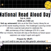 National Read Aloud Day with  the Challenger Learning Center 