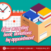 Library Now Accepting Book Donations by Appointment