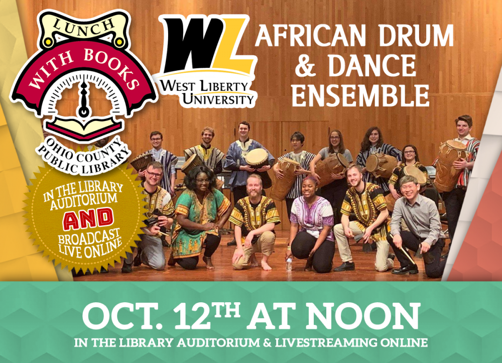 LUNCH WITH BOOKS: WLU African Drum and Dance Ensemble