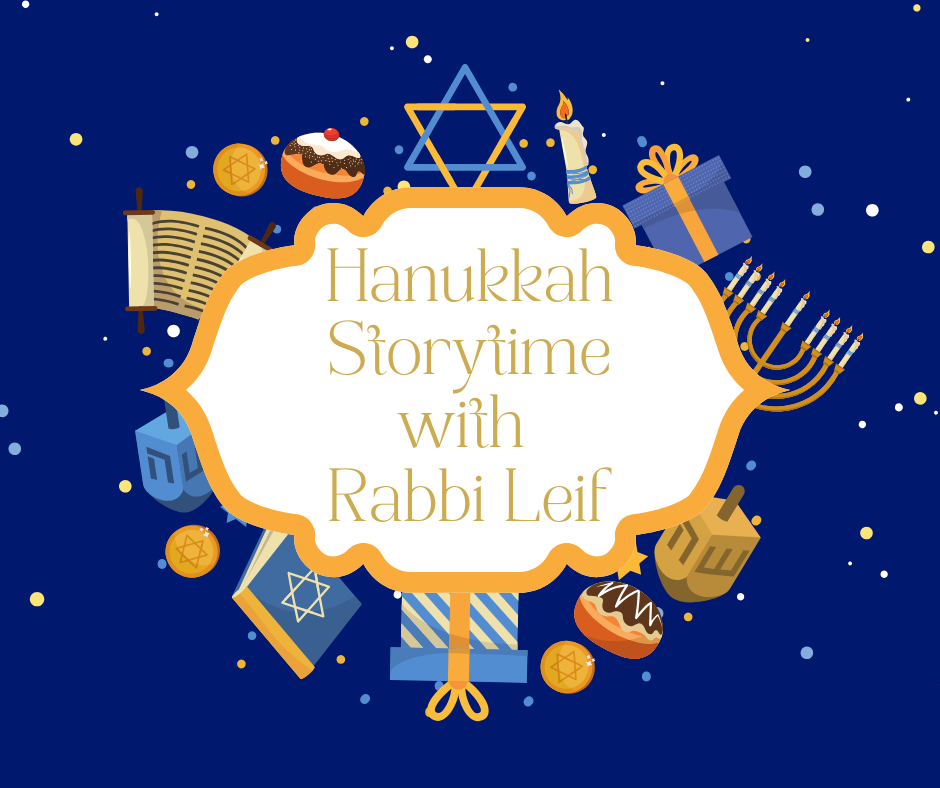 Hanukkah Storytime with Rabbi Leif