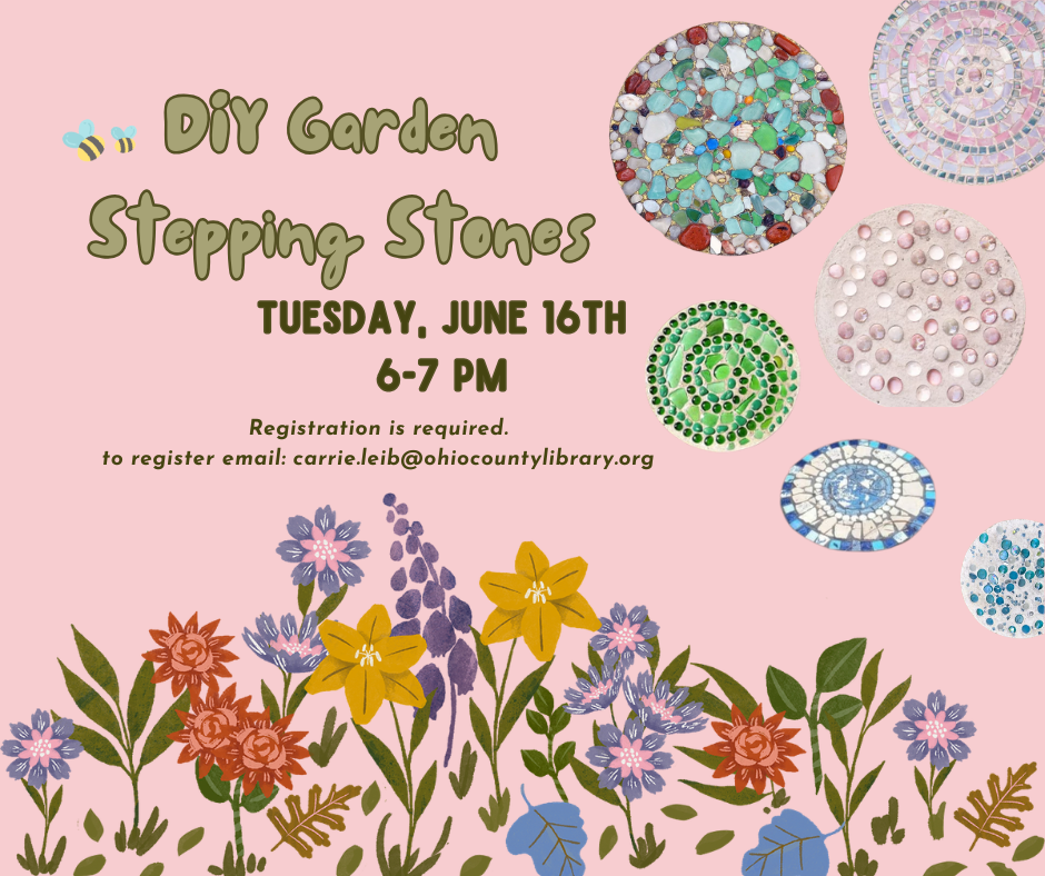 Teen Time: DIY Garden  Stepping Stones