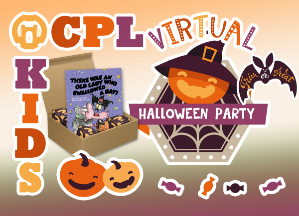 [CANCELLED] Virtual Halloween Party and Halloween Boxes For OCPL Kids