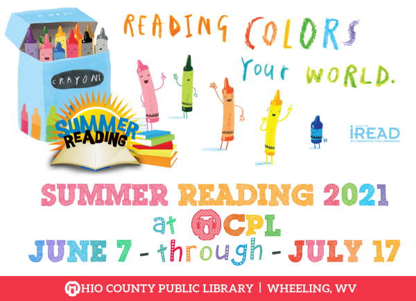 Ready to Color Your World? Summer Reading Runs June 7 Through July 17