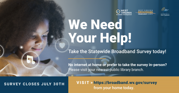 Take The West Virginia Broadband Survey!