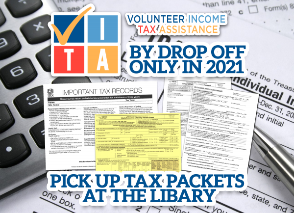 Tax Assistance Program Will Be Drop Off Only This Year