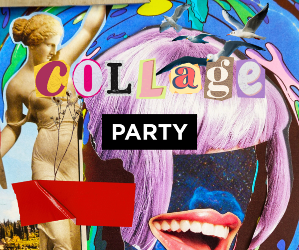 Collage  Party with  Amanda Carney