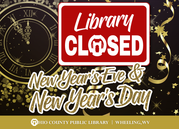 Library Closed for New Year's Eve and New Year's Day
