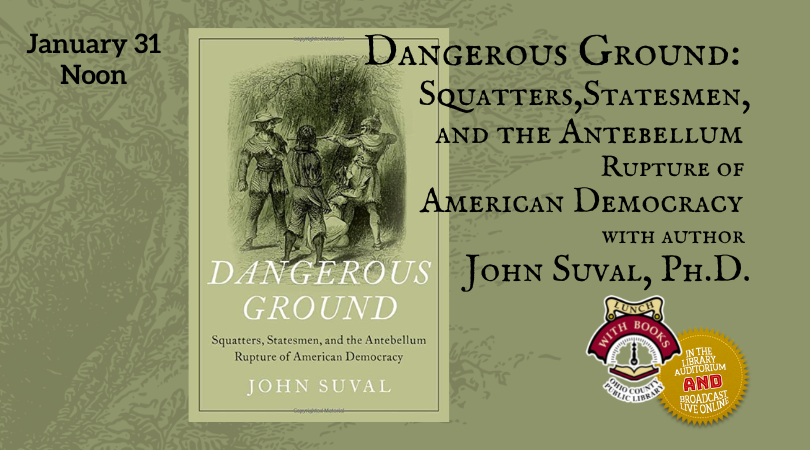 LUNCH WITH BOOKS: Dangerous Ground with John Suval