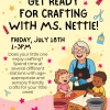 Crafting with Miss Nettie